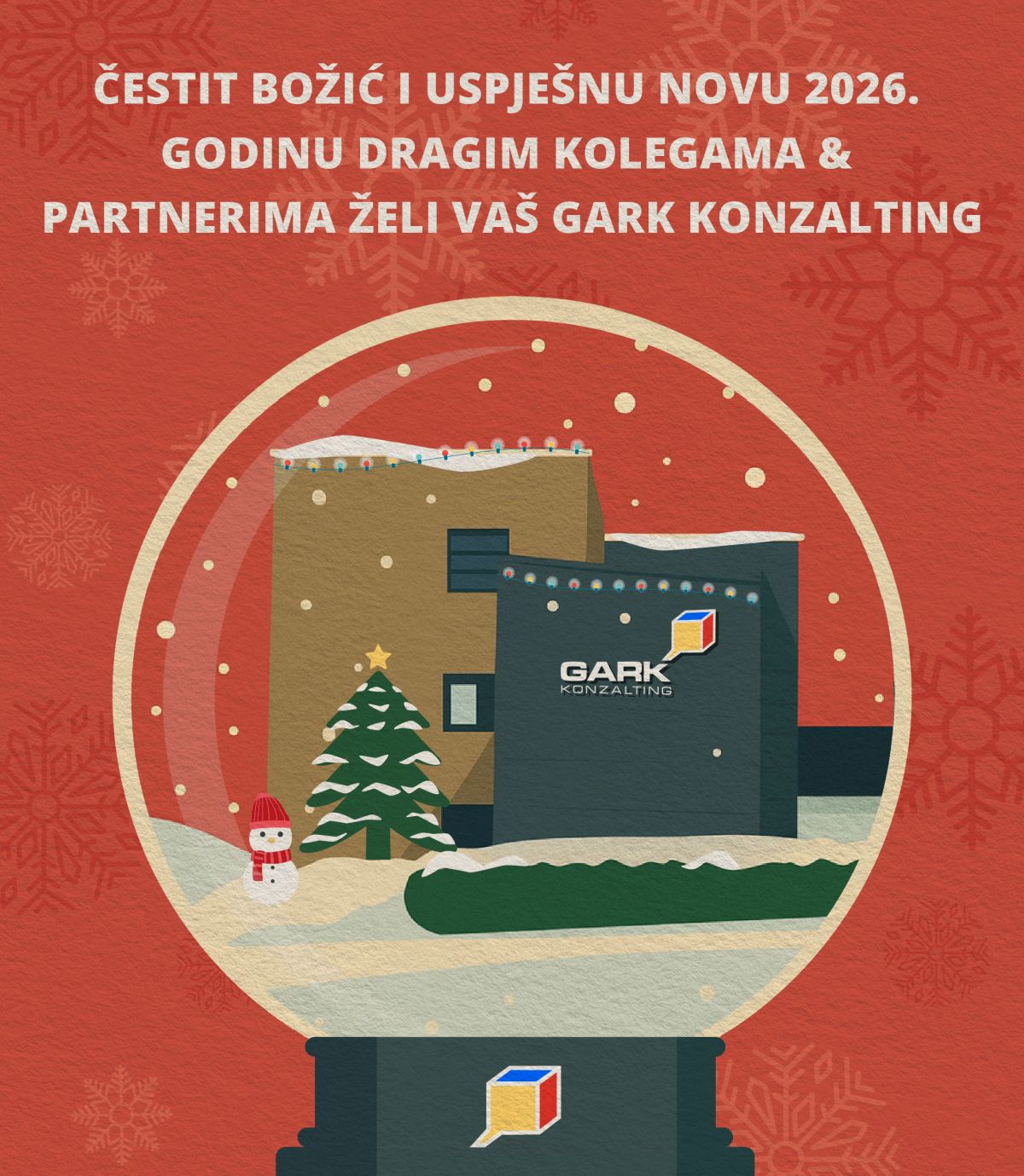 ČESTITIKA: Sretan Božić od GARK konzaltinga!&nbsp;