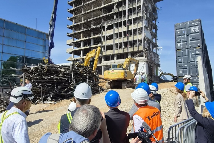 COMPLETED PROJECT: Demolition of Vjesnik in Zagreb